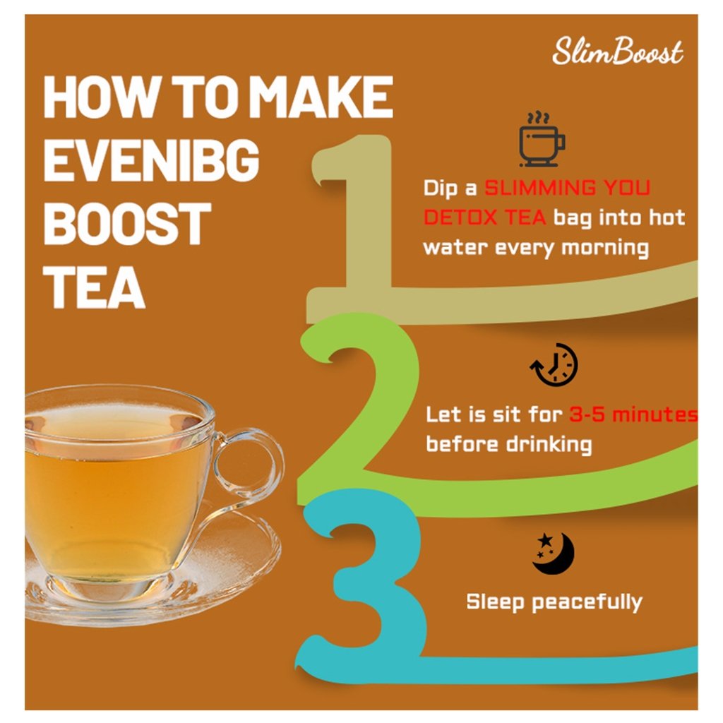 Body Detox Tea Slim boost Keto Diet Detox tea bag sliming tea detox weight loss natural