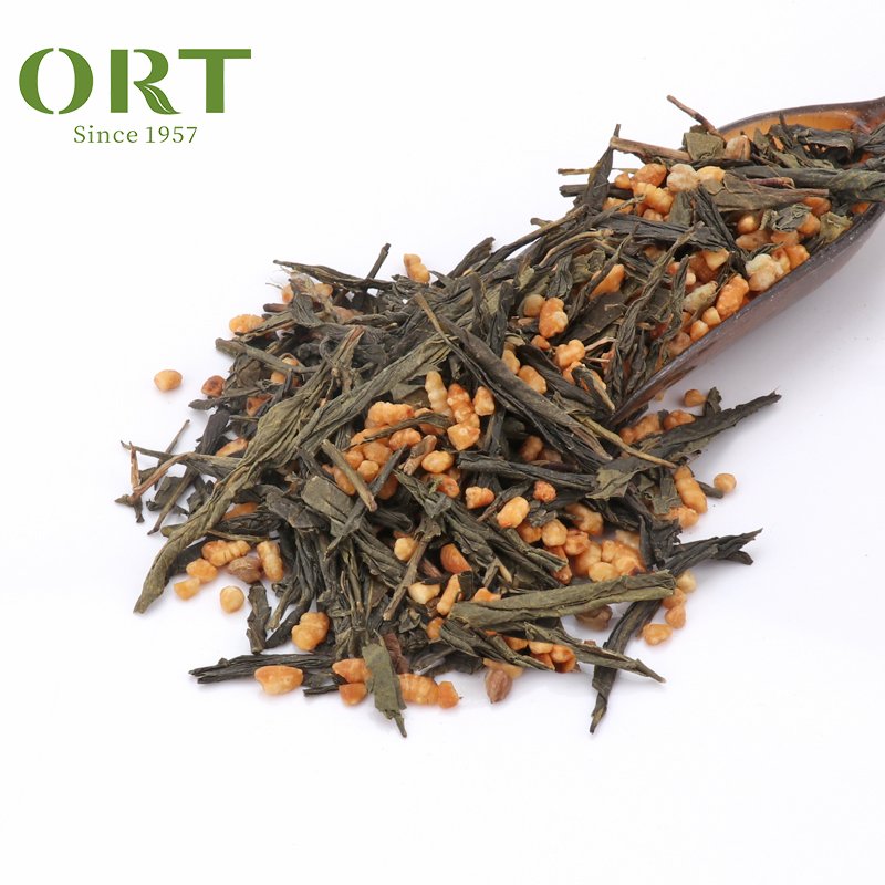 Japanese Geimai Cha Genmaicha Green Tea With Roasted Brown Rice Loose Leaf