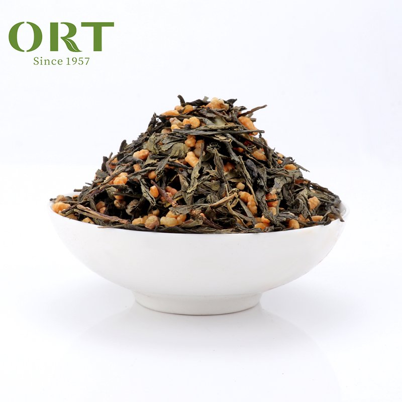 Japanese Geimai Cha Genmaicha Green Tea With Roasted Brown Rice Loose Leaf