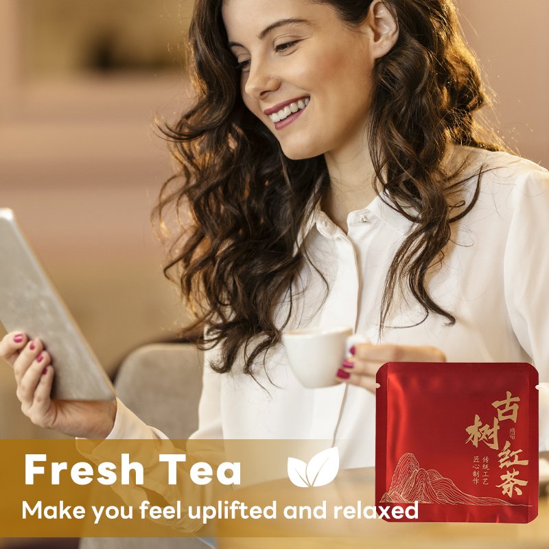 black tea Our own brand of natural organic tea delays aging flat tummy products Slimming tea bag