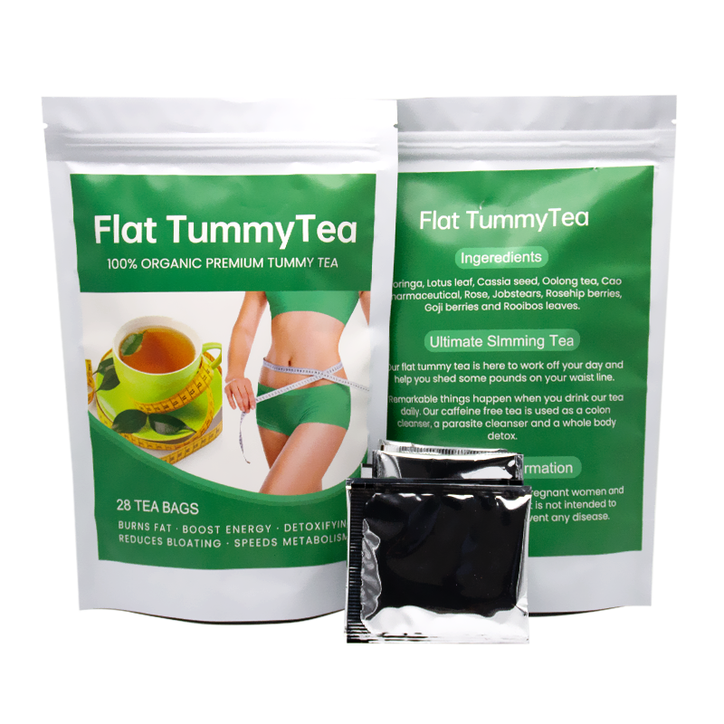 Private Label Organic Fast Weight Loss Body Shaped Hot Selling Skinny Detox Flat Tummy Slimming Tea