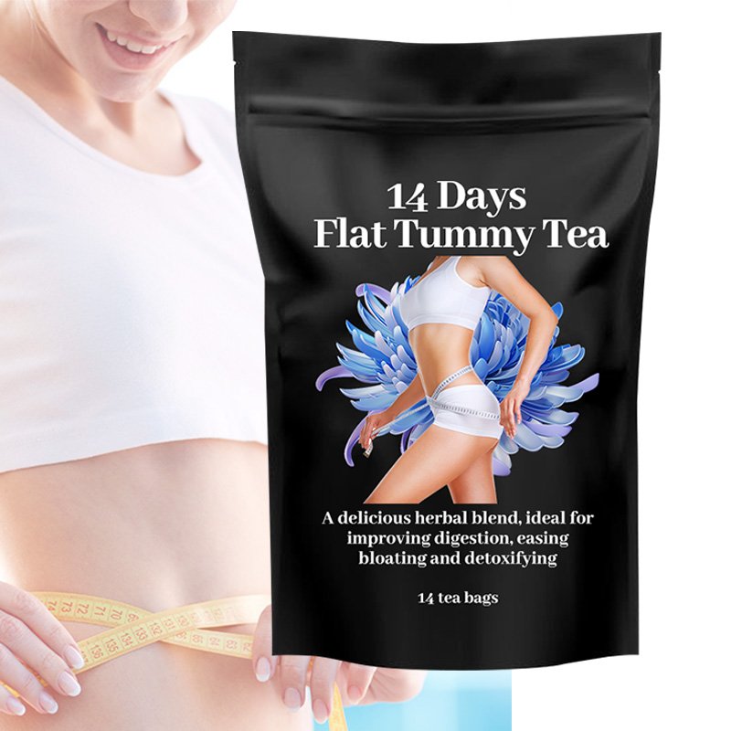 Private Label Organic Fast Weight Loss Body Shaped Hot Selling Skinny Detox Flat Tummy Slimming Tea