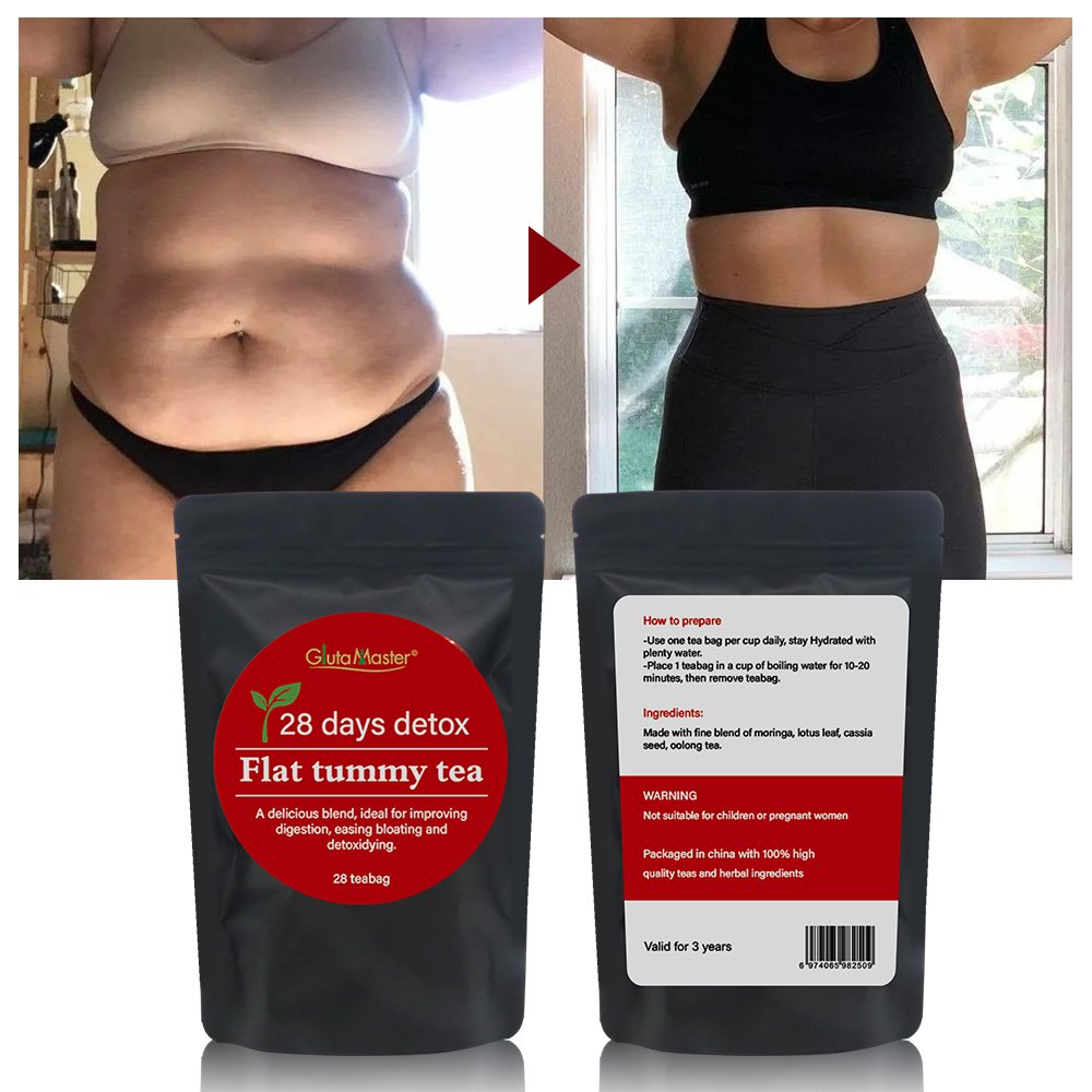 Private Label The Best Slimming Weight Loss Tea Bag Fast 28 Days Detox Flat Tummy Tea Skin Whitening Spot and Fading Tea