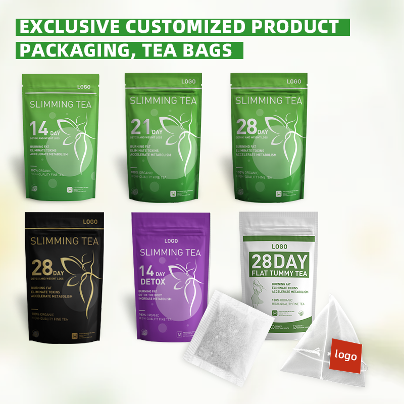 Chinese herb Customized Colon Cleanse Fast Weight Loss 14Day Slimming Detox Tea