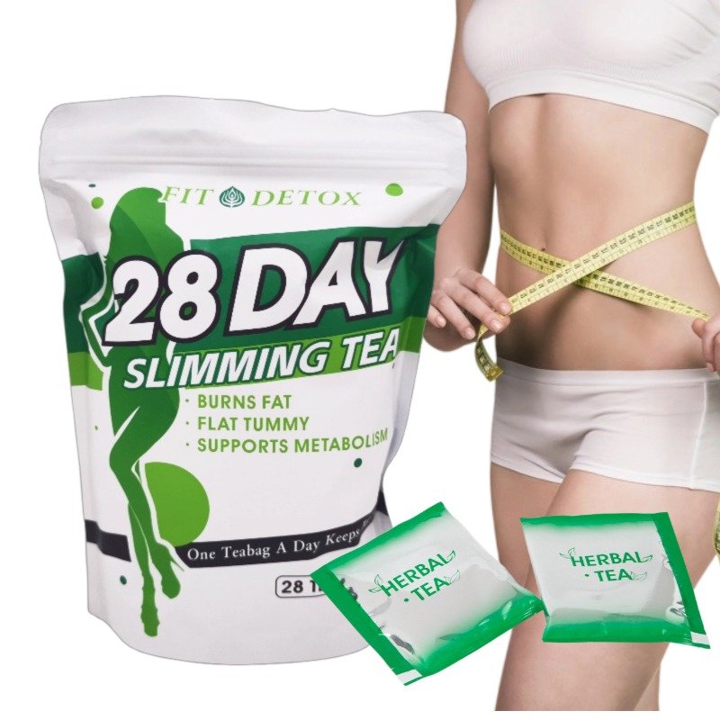 Prof.Ding Wholesale weight loss Lose Belly effective slimming Detox herbal tea balance 28 days fit tea slimming tea