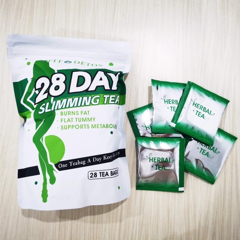 Prof.Ding Wholesale weight loss Lose Belly effective slimming Detox herbal tea balance 28 days fit tea slimming tea