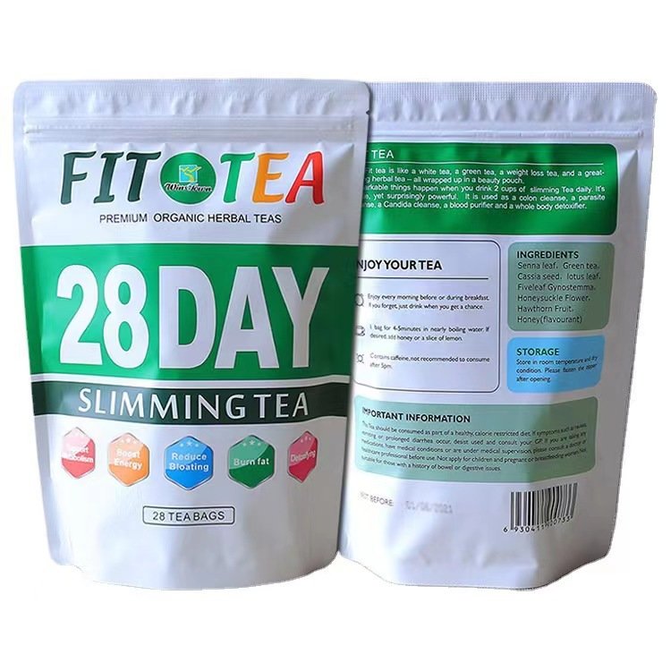 Prof.Ding Wholesale weight loss Lose Belly effective slimming healthy Detox herbal tea 28 days fit tea slimming tea