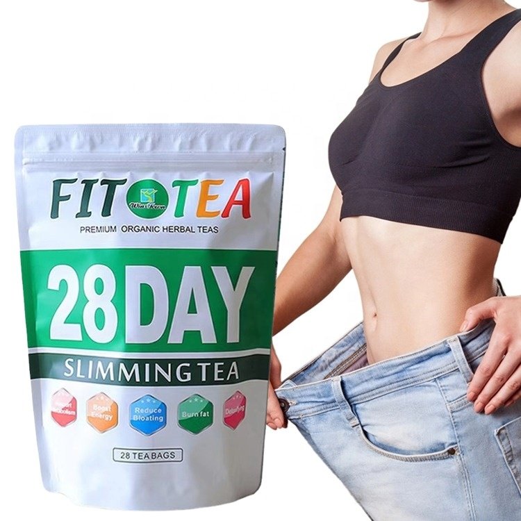 Prof.Ding Wholesale weight loss Lose Belly effective slimming healthy Detox herbal tea 28 days fit tea slimming tea