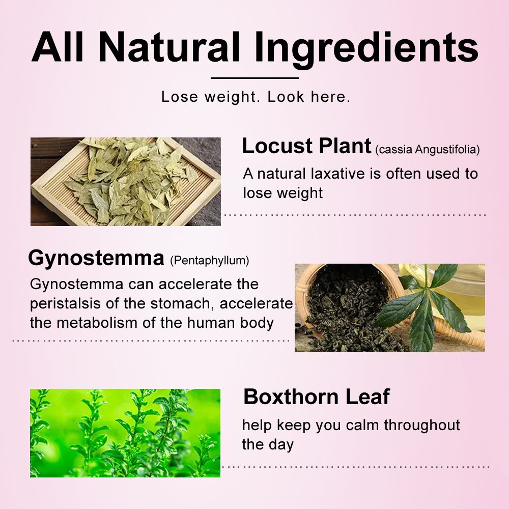 OEM/ODM private label Herbal Flat Stomach Tea 28-Day Detox Tea Natural Herbal Tea
