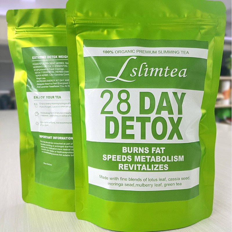 Private Label Wholesale Slim Tea Bags 28 Day Herbal Detox Slimming Tea For Weight Loss