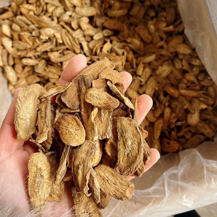 NIU BANG GEN Natural raw dried arctium lappa Chinese herbal dried burdock root slices slimming tea