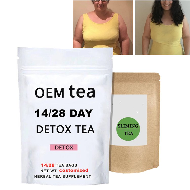 Organic Natural Herbal Flat Tummy and Flat Belly Fit Diet Power Slimming Tea Private Label for skin beauty detox