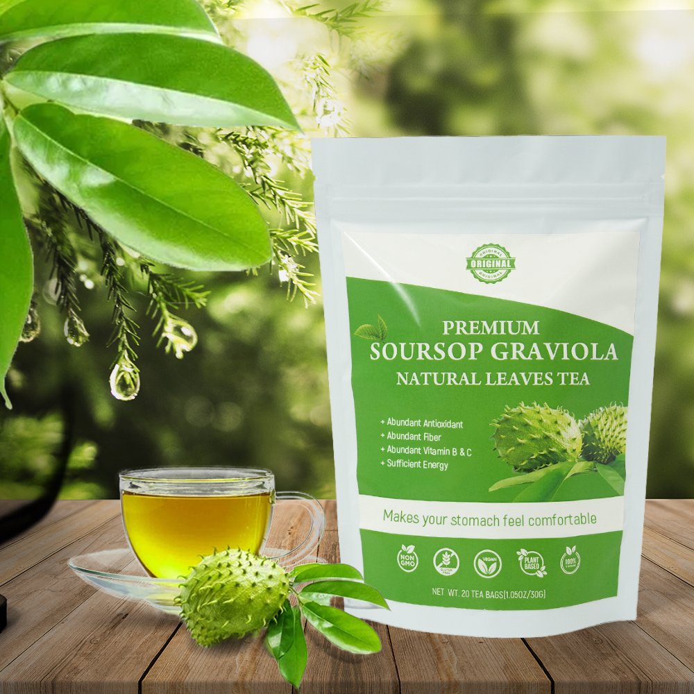 Chinaherbs Natural Organic Graviola Leaves Tea Trending Products Private Label Soursop Leaves Tea