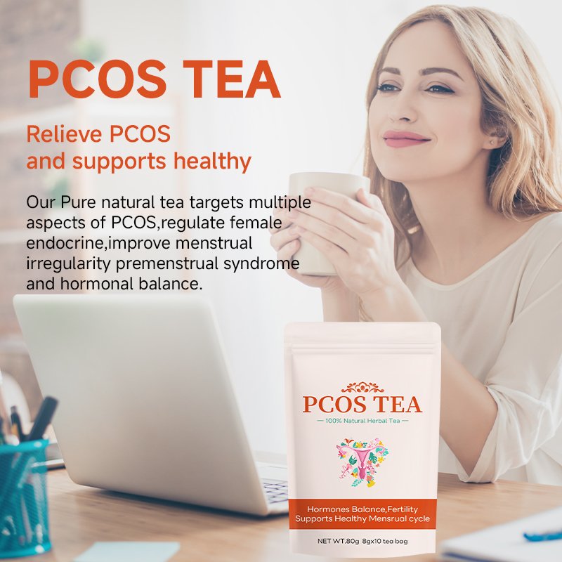 Chinaherbs hot selling Warm Uterus PCOS womb tea herbal fertility tea hormone balance pcos tea natural herbal