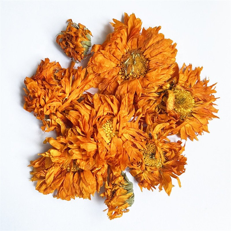 High quality Organic Chinese natural Calendula Petals Officinalis Dried Marigold Flower Petals Tea Herbal Tea