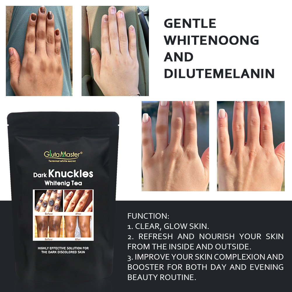 Private Label Remove Dark Knuckles Whitening Tea Strong Effective Whitening Green Tea Natural Herbal Chinese Tea for Skin Beauty