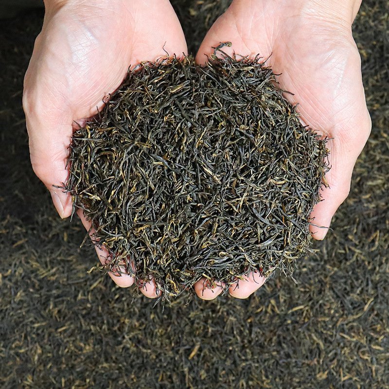 2024 Keemun Organic Slimming Tea Qihong Golden Needle Spring Tea Strong Aroma Mingqian Tea in Bulk Box Bag Packaging Wholesale
