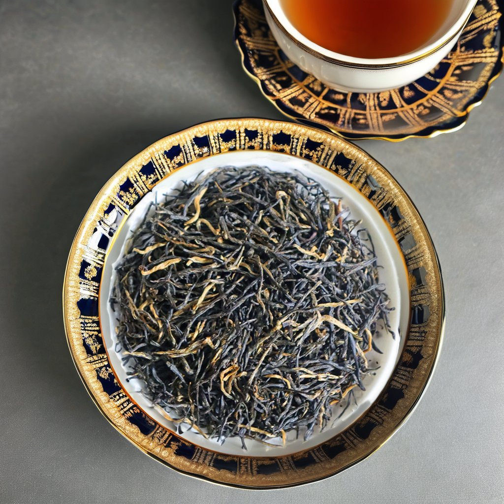 2024 Keemun Organic Slimming Tea Qihong Golden Needle Spring Tea Strong Aroma Mingqian Tea in Bulk Box Bag Packaging Wholesale