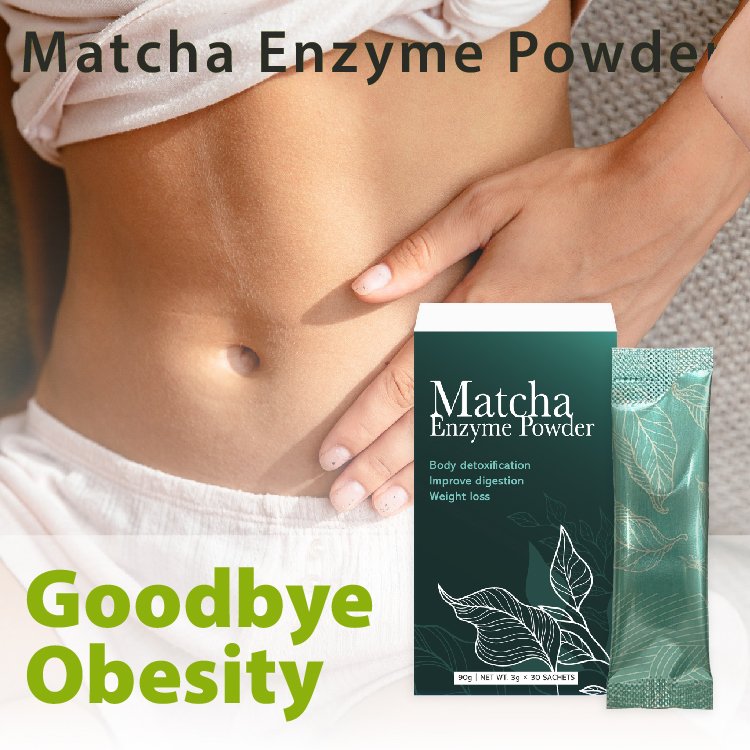 Private Label Weight Loss Slimming Matcha Enzyme detox tea
