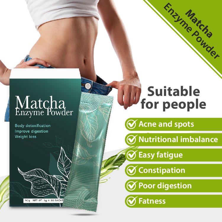 Private Label Weight Loss Slimming Matcha Enzyme detox tea