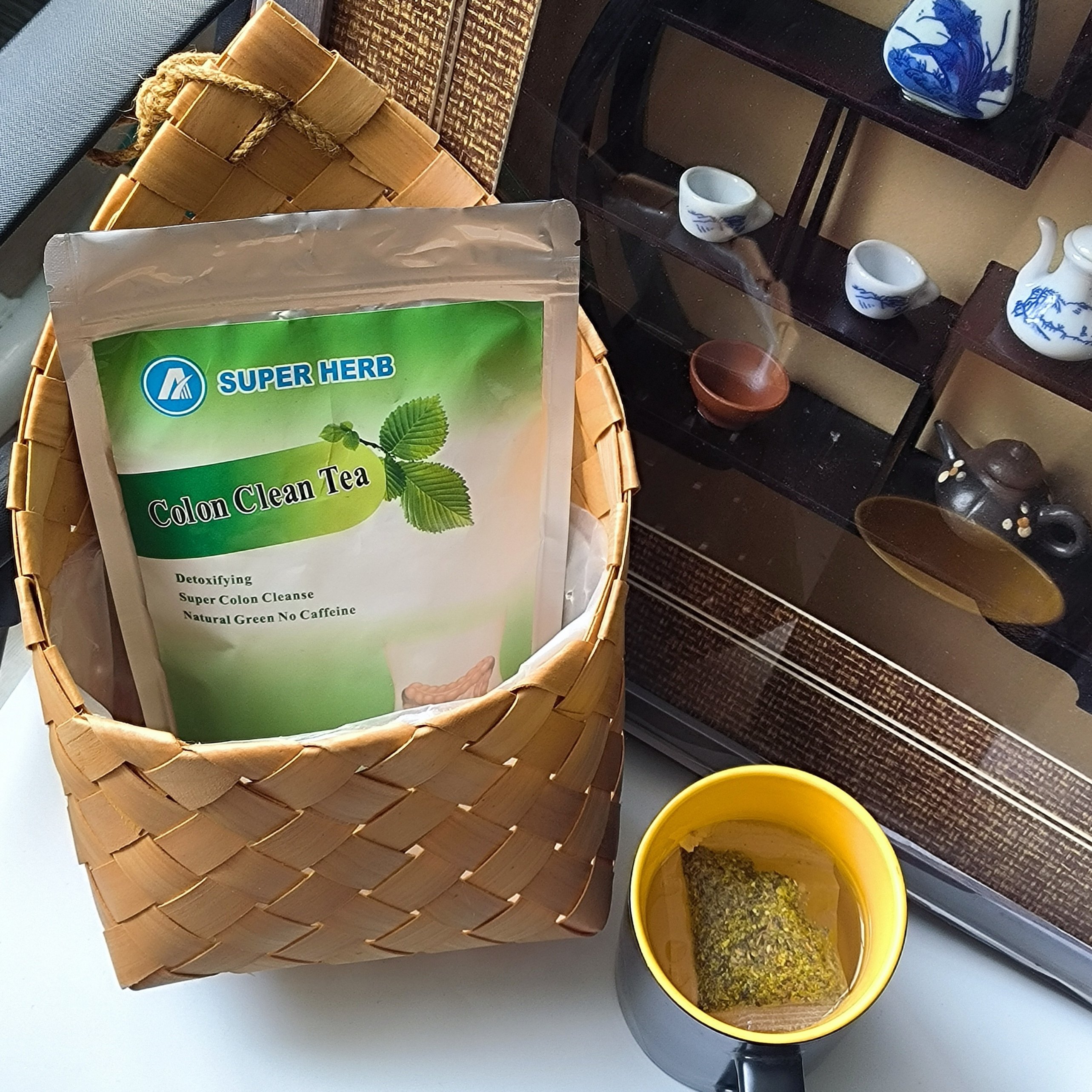 Purify & Renew: Herbal Colon Clean Tea for Gentle Cleansing & Daily Digestive Support