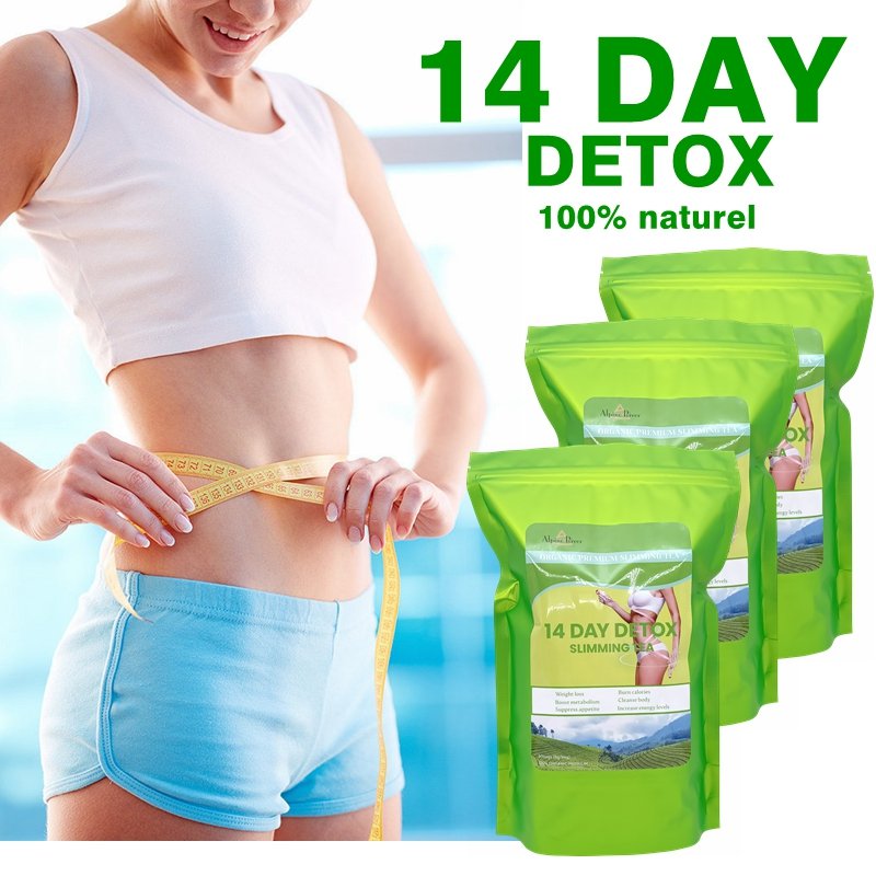 14 days /28 days Detox Slimming Tea burn fat Loss Weight Boost metabolism Cleanse Detoxify abdomen slim tea