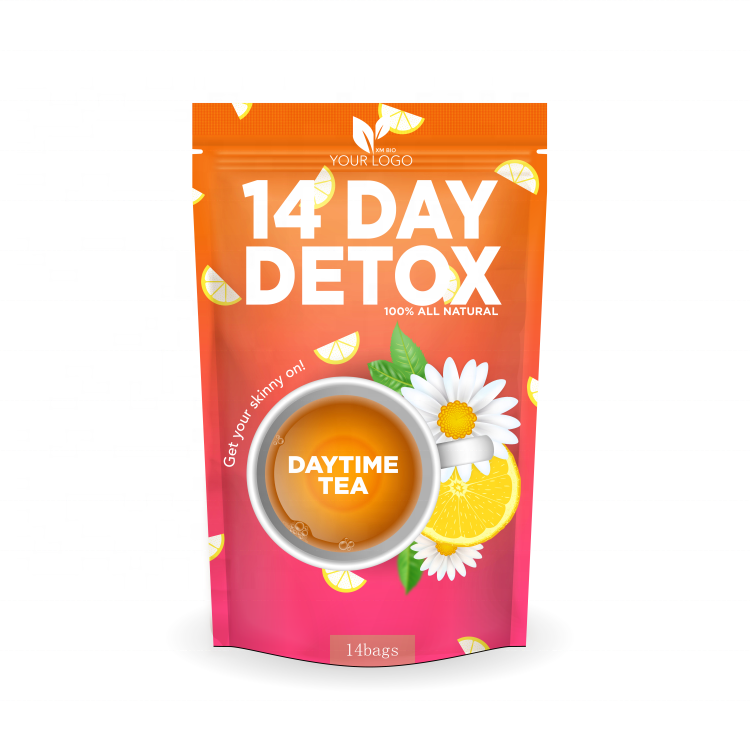 Customized 14Day Morning and Evening Slimming Detox Tea