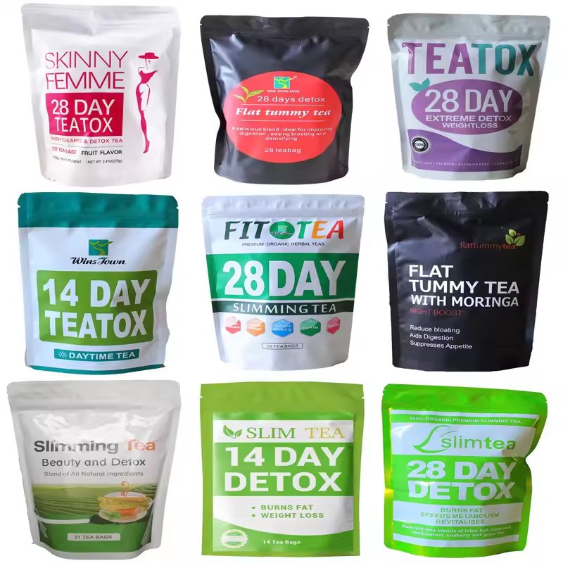 Private Label detox tea fast fat burning slimming tea