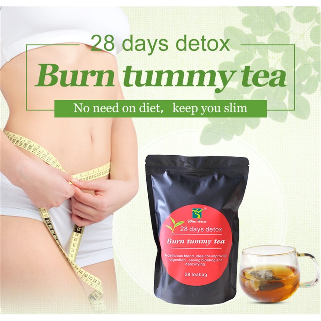 Private Label Traditional Diet Weight Loss Tea Detox body cleansing with GREEN TEA made in GMP factory Herbal flat stomach Tea