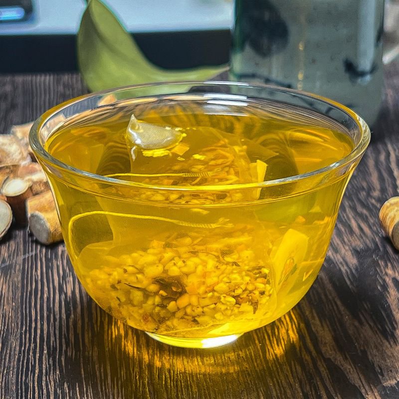 Chinese Five Fingers Hairy Peach Poria Tea Slimming and Health Tea 5g * 25 Pack Sachets Bulk Packaging Available
