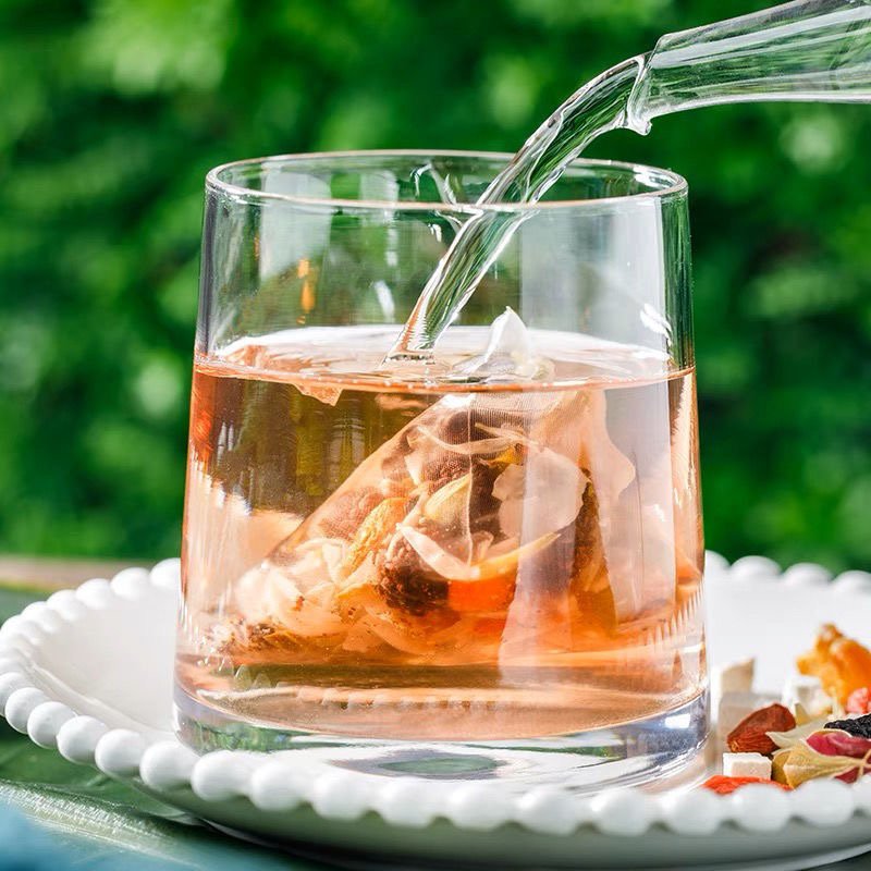 Natural Good Night Tea | Sour Spina Date Poria Cocos Lily Tisane | Deep Sleep Herbal Tea For Holistic Wellness