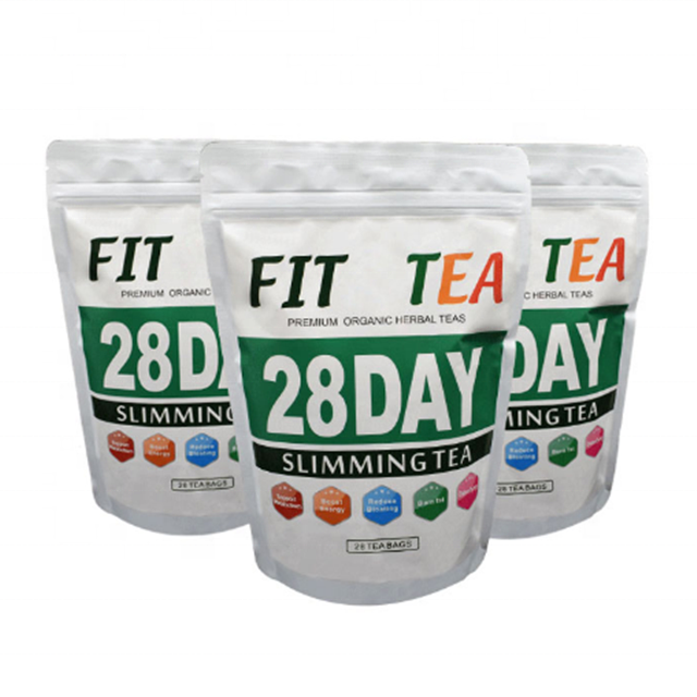 personal label 28 days 100% Natural senna leaf Herbal Honey flavor Flat stomach detox slim tea for lose weight