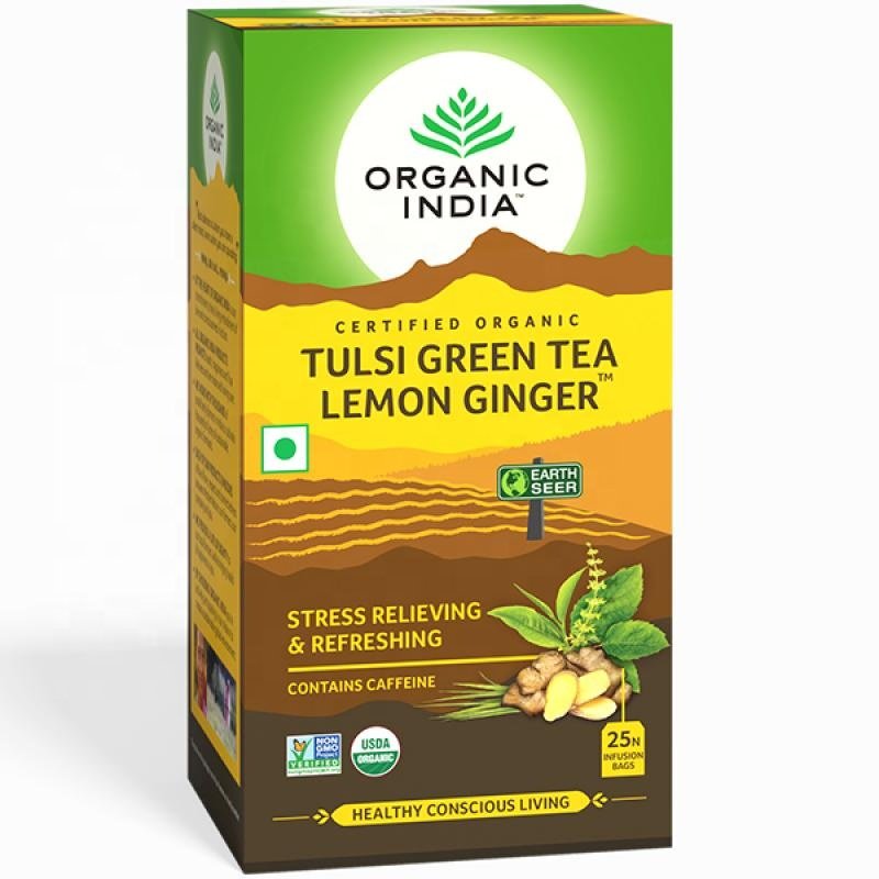 100% Organic India Certified Classic lemon Slimming Tea For Weight Loss