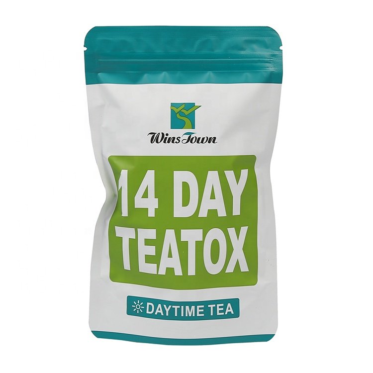 private label powder lose weight fast tea organic detox 14 days slimming tea