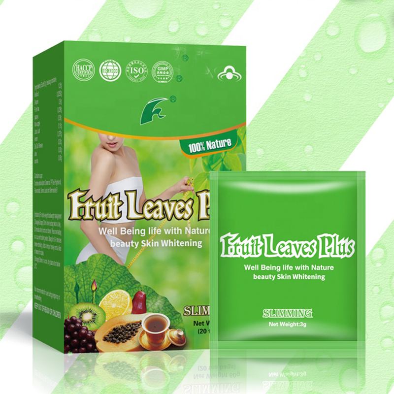 Private Label Slim Tea with Fruit Leaves and Chinese Herbs Fast Detox Diet Tea for Adults Tummy Tea Plus Fit