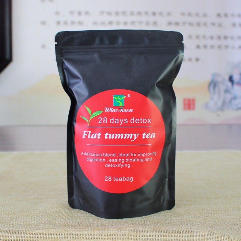 Wholesale RTS small MOQ Lose Weight Lose Belly Detox Tea 28 day Flat Tummy Tea