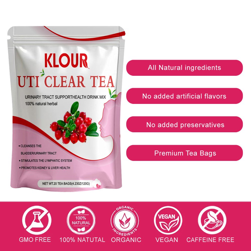 Private Label Herbal blend tea Dandelion Parsley Ginger UTI Clear Tea