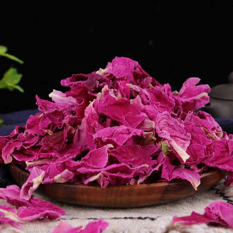 Natural dried flower tea pink peony petal wholesales beautiful flower tea mudan hua