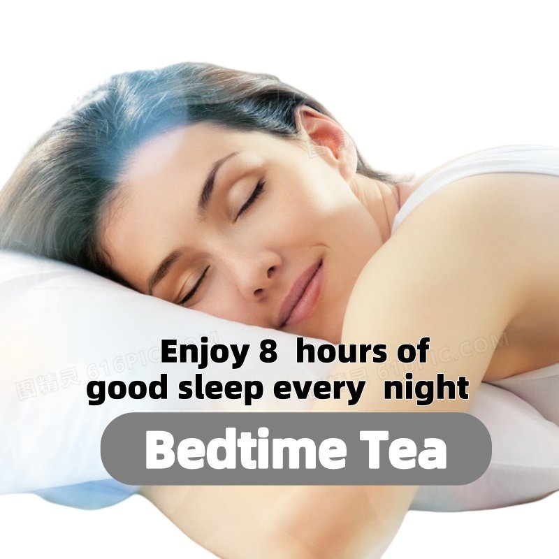 QingAn Solid Drink Bedtime Tea Lotus Seeds Sour Jujube Kernels Sleep Tea 2g*30 Ssachets/Box Suitable For Adult