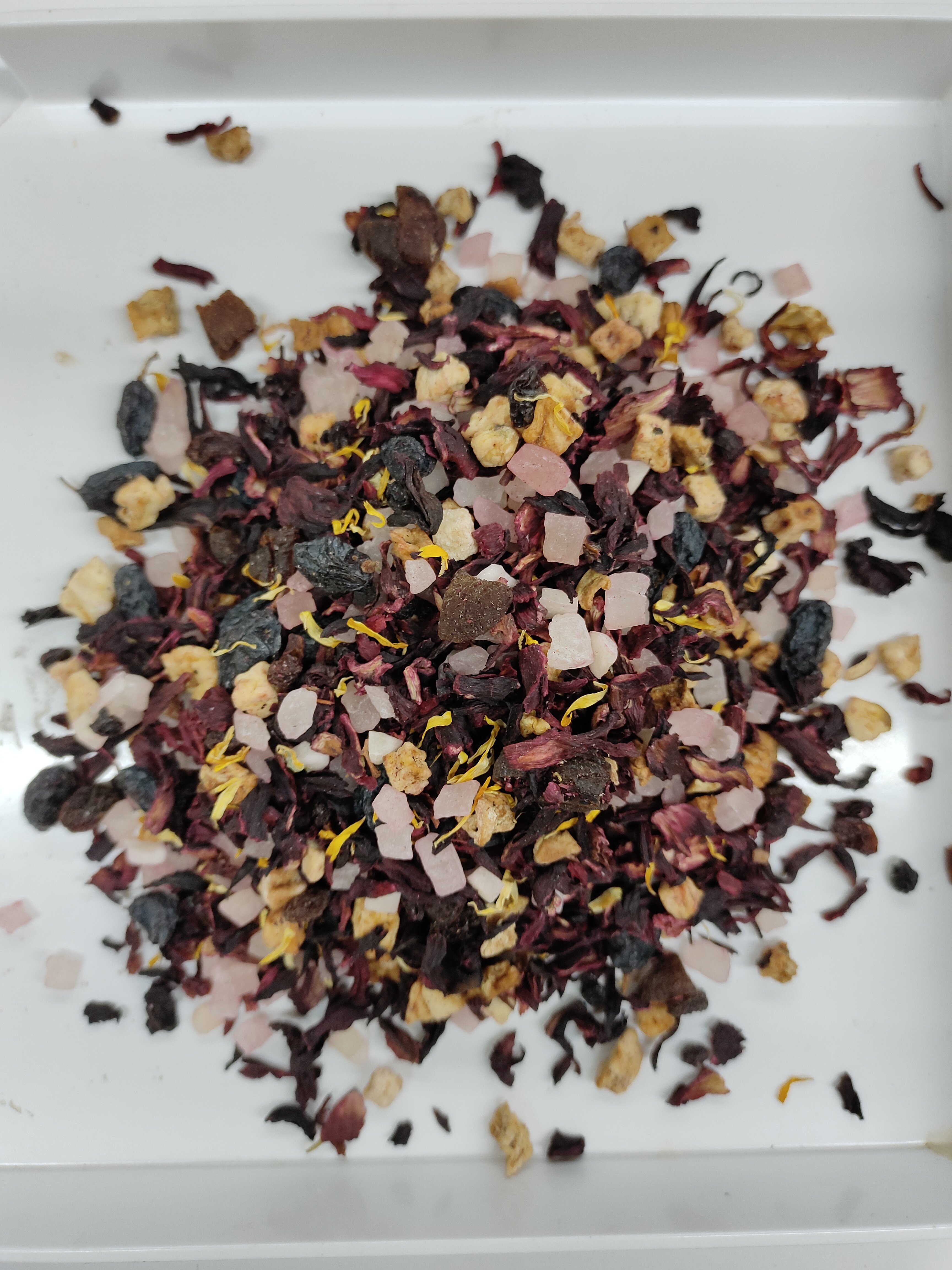 Fruit Infusion Gift Set Floral Fruity Cold Brew Blend Exotic Tea Bags Herbal Sampler Pack Premium Tropical Dried Fruit Tea
