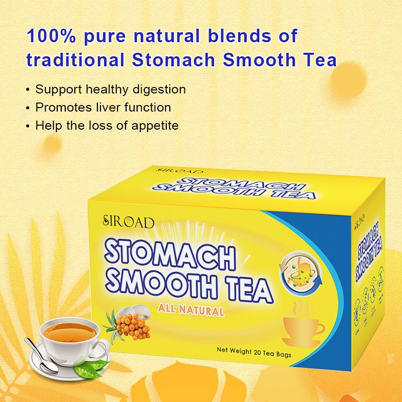 Factory custom OEM Ulcer Healing Tea Herbal Slimming Green Tea For African Warm Stomach Tea