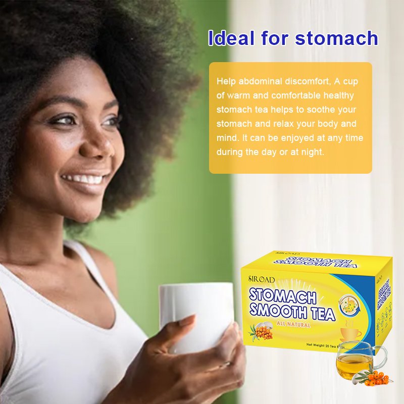 Factory custom OEM Ulcer Healing Tea Herbal Slimming Green Tea For African Warm Stomach Tea
