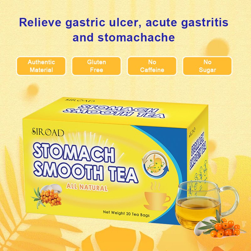 Factory custom OEM Ulcer Healing Tea Herbal Slimming Green Tea For African Warm Stomach Tea