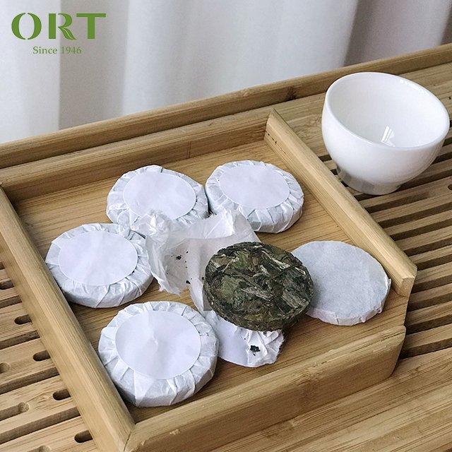 Organic White Peony Fragrant White Tea Cake 5G