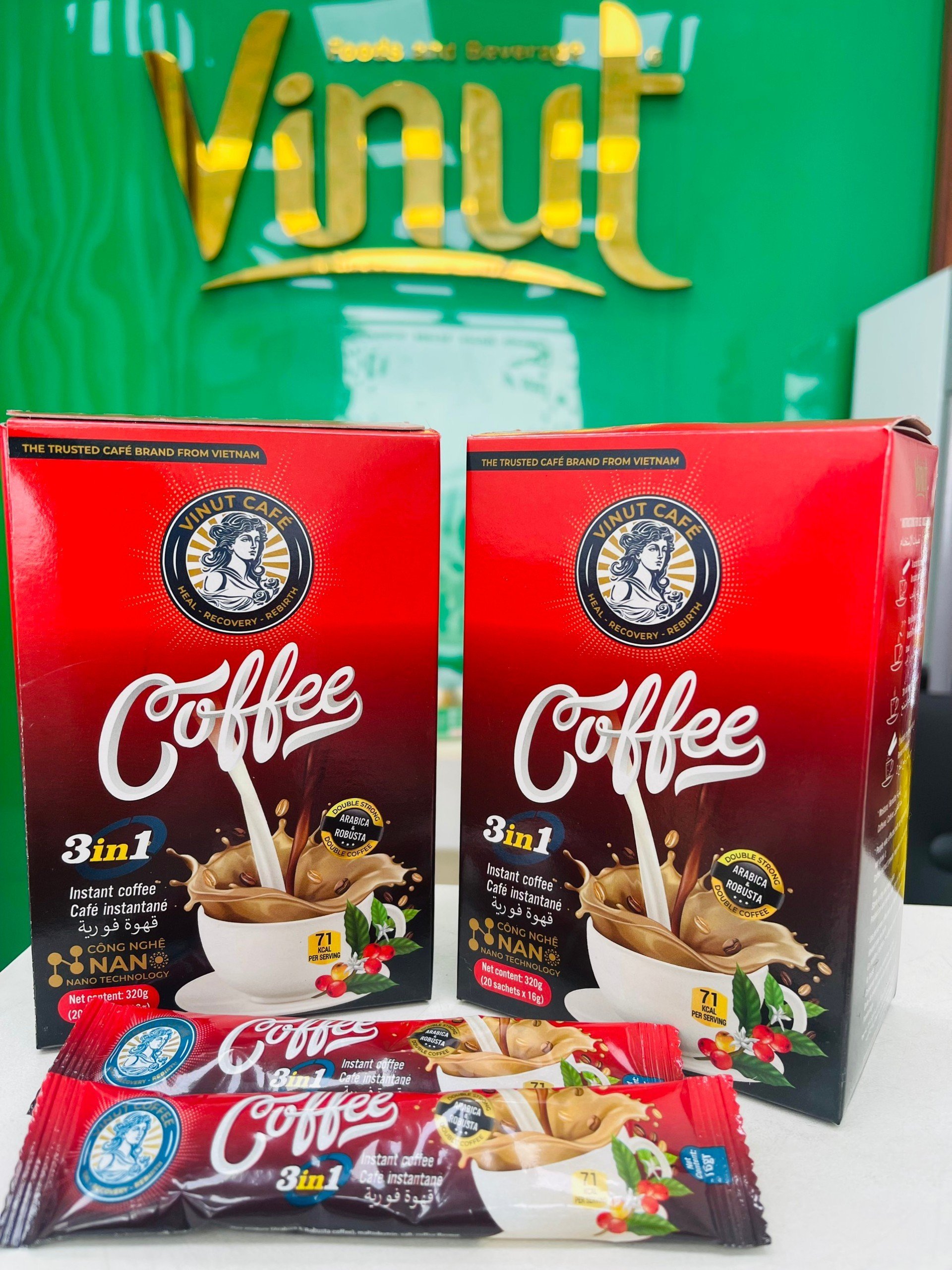 Private Label OEM - Healthy Extract Powder Organic Arabica Coffee 3 in 1 - Freeze Dried Cafe - Factory Beverage From Vietnam