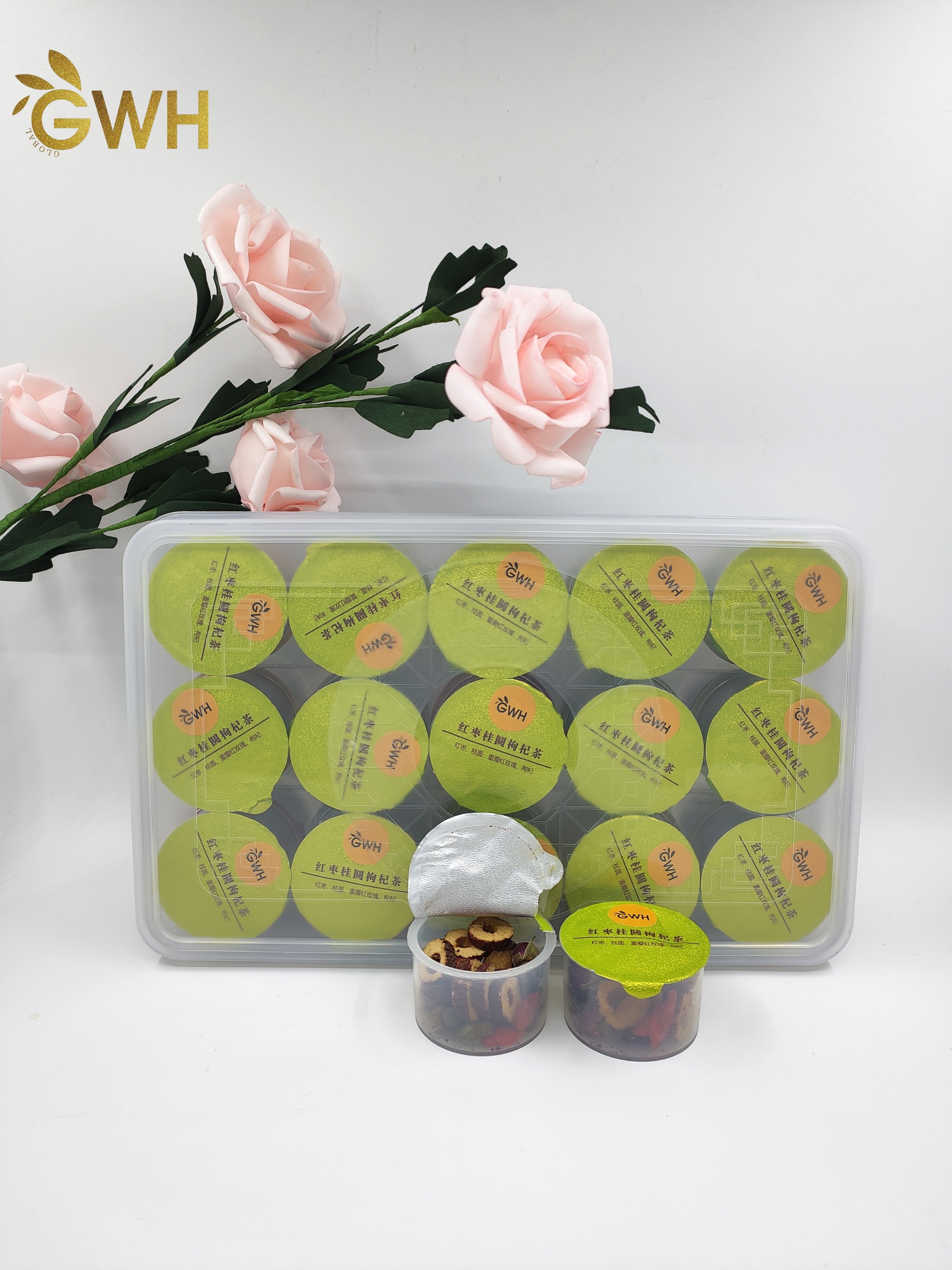 Red date longan wolfberry tea health tea