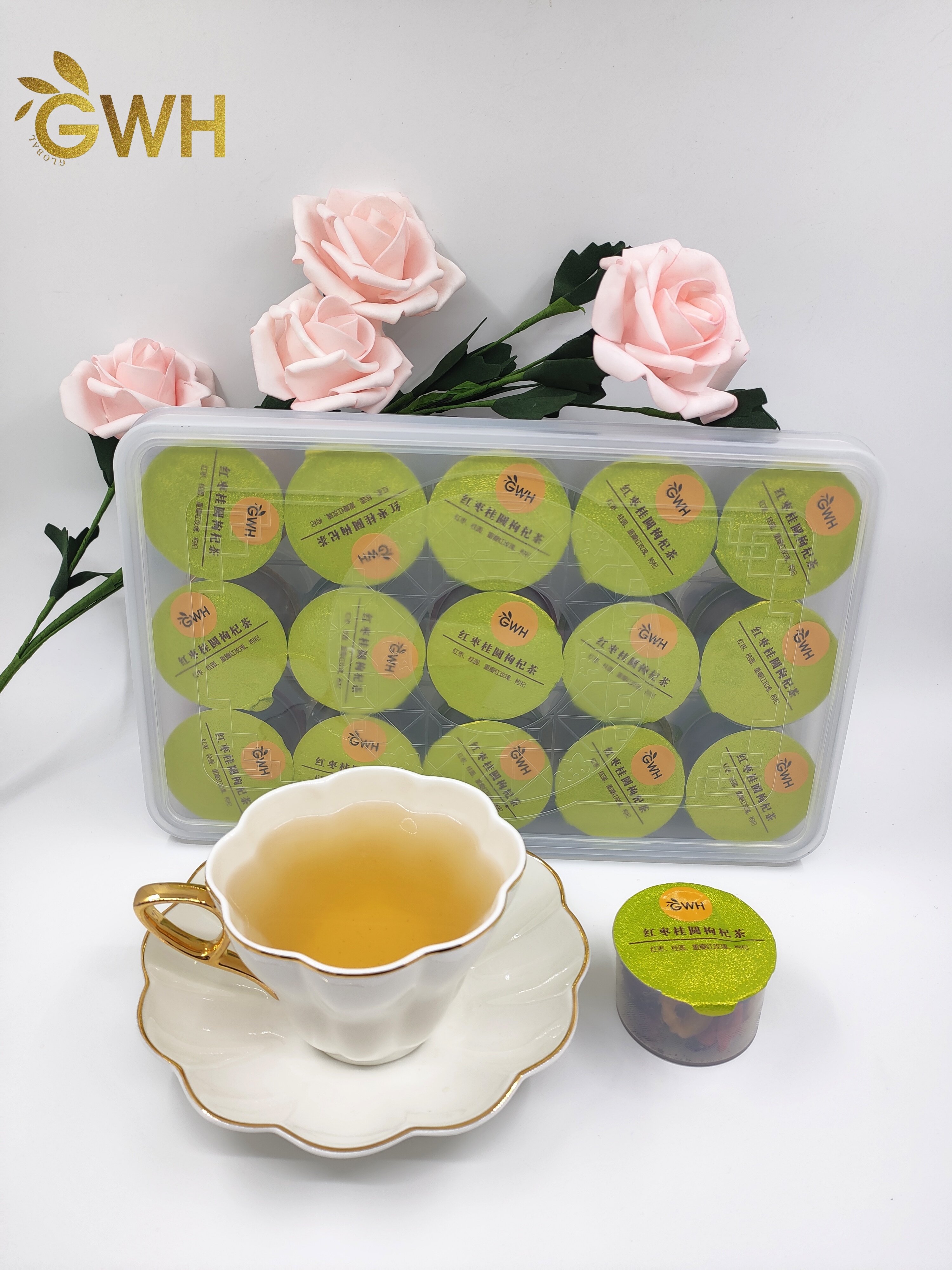 Red date longan wolfberry tea health tea