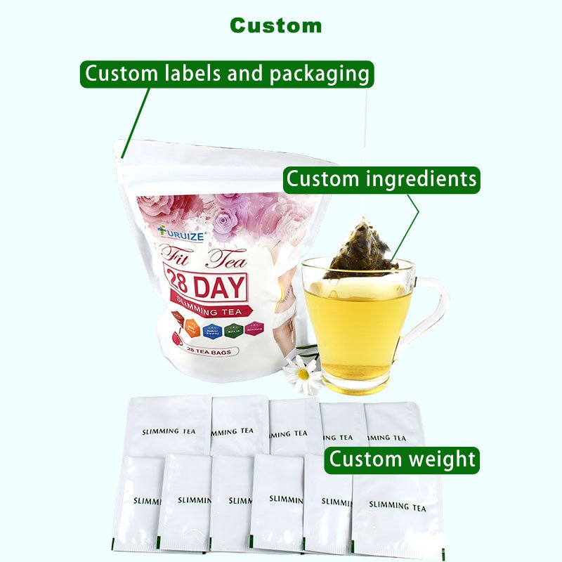 Custom Slimming Belly Burning Fat Diet Burn Tummy Wholesale Flat Slim Tea