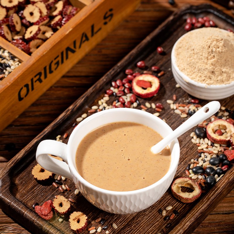 OEM/RTS Whole grain vegetarian meal Daytime Bedtime Slimming Detox Tea with Vitamins for Adults Dried Bag Packaging