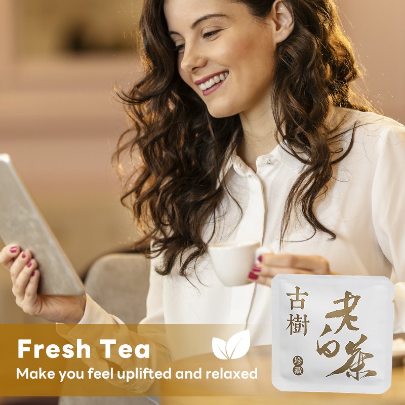 Chinese Healthy Natural Organic Tea Bag 100% Pure Non Mixed Low Caffeine Tea Independent Packaging Portable Old White Tea